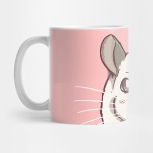 Pocket Cute White Chinchilla Mug